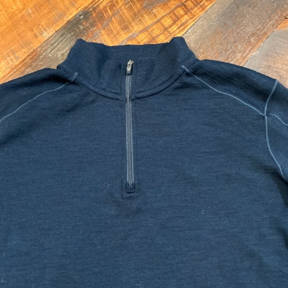 KÜHL Men’s Revel ¼ Zip Pullover Fleece Black Size M | Performance Outdoor Layer - Picture 6 of 10